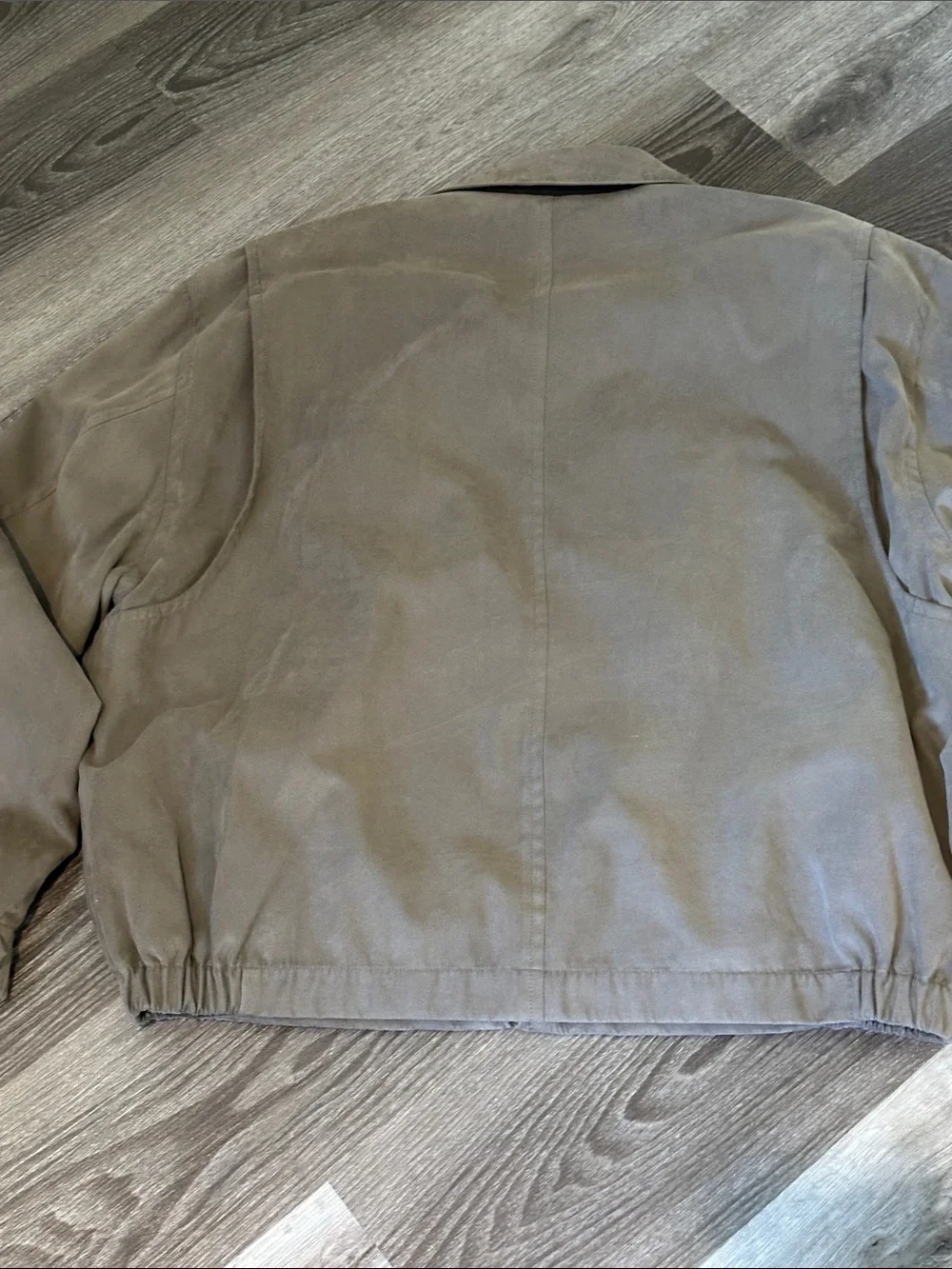 Vintage Gary Player Classic Men's Beige Zip-Front Jacket